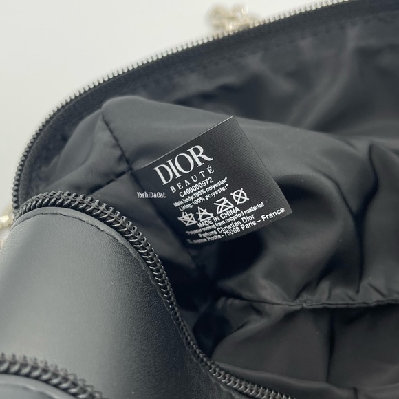 🆕 Dior Beauty Cosmetic Case to Convertible Crossbody/Shoulder/Sling Bag Handbag - Picture 12 of 14